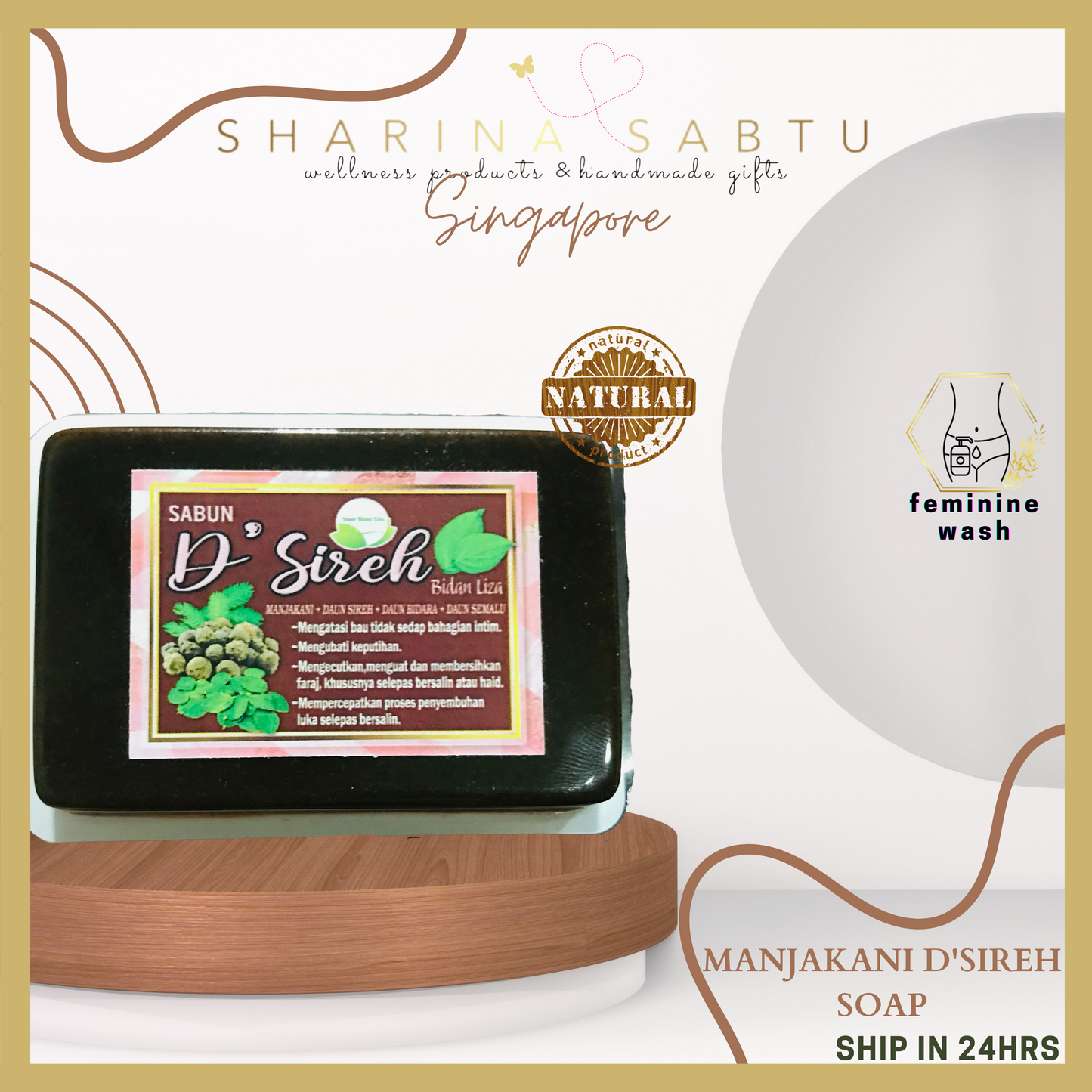 D' SIREH MANJAKANI SOAP