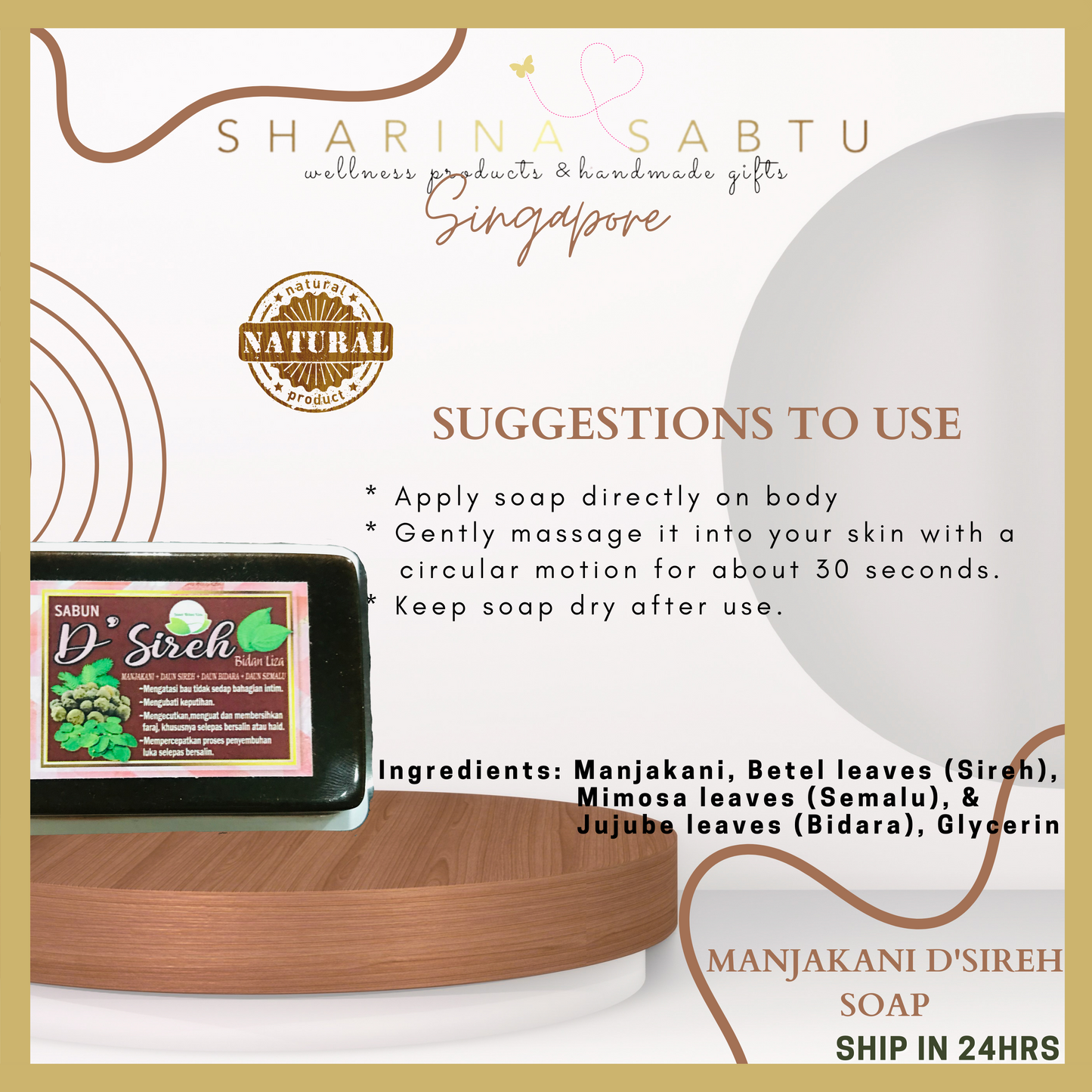 D' SIREH MANJAKANI SOAP