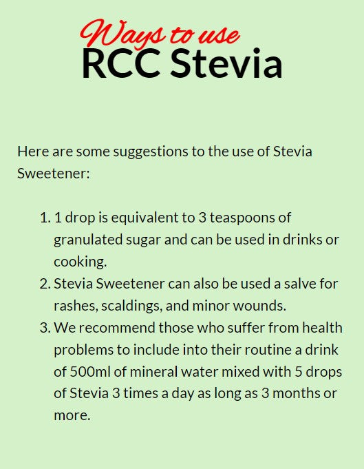 STEVIA RCC