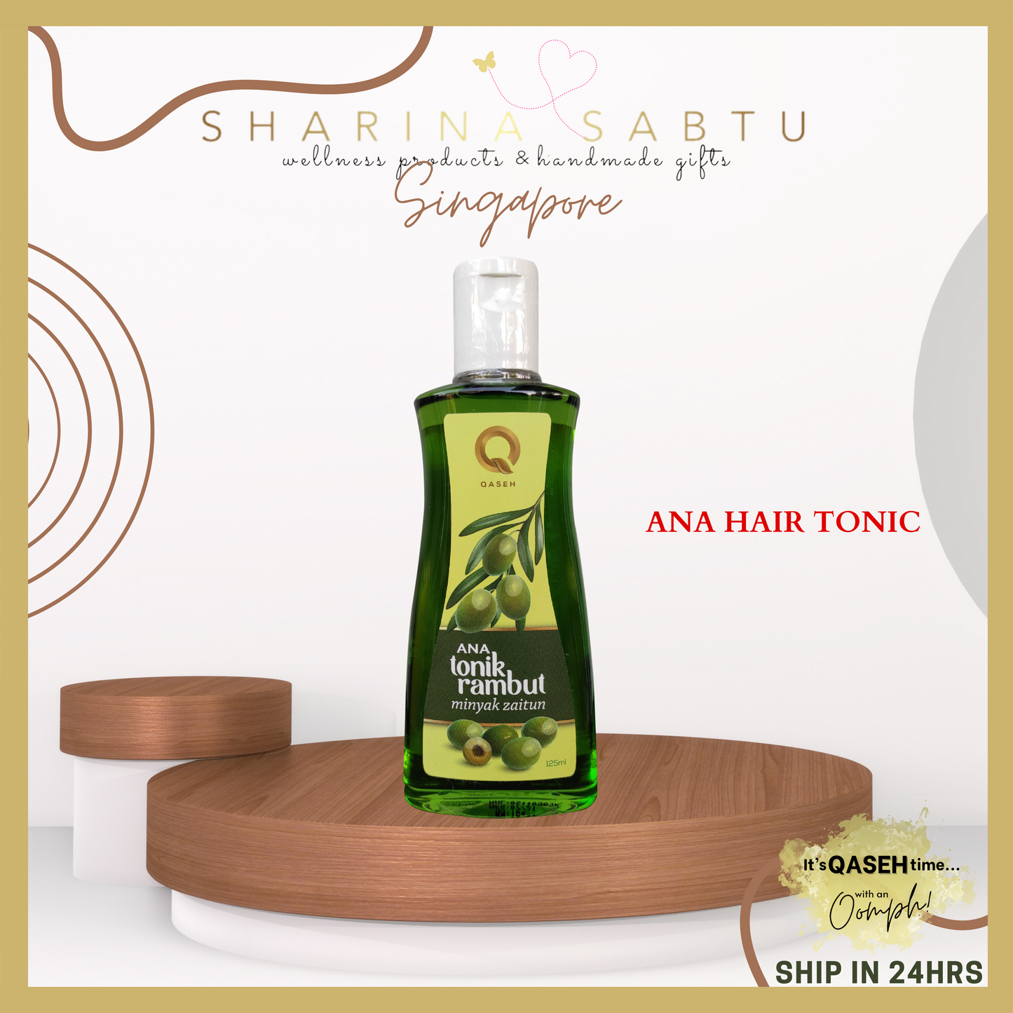 TONIK RAMBUT (Olive Oil)