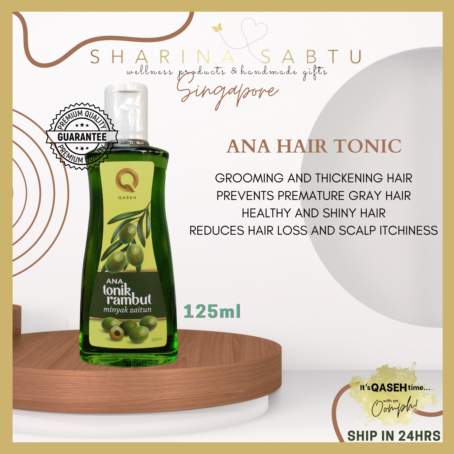 TONIK RAMBUT (Olive Oil)