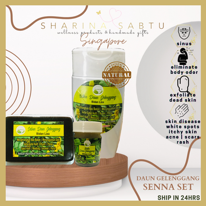 SENNA SOAP (Daun Gelenggang)