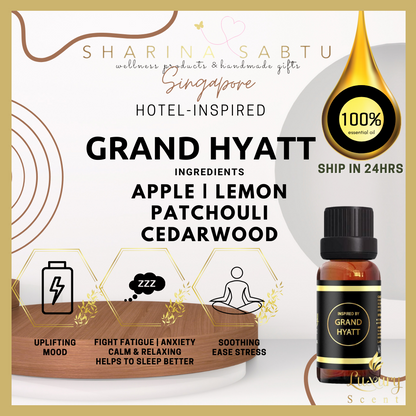 15ml GRAND HYATT Hotel-Inspired Essential Oils