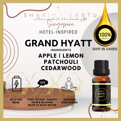 5ml GRAND HYATT Hotel-Inspired Essential Oils