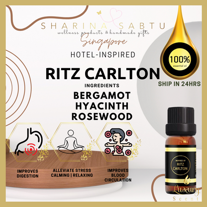 50ml RITZ CARLTON Hotel-Inspired Essential Oils