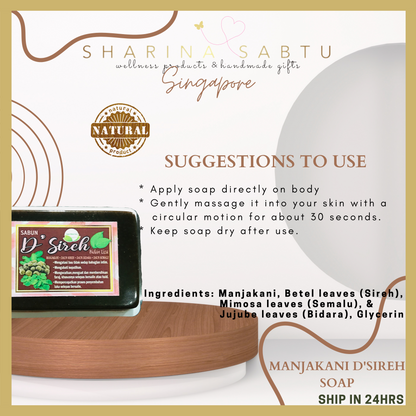 D' SIREH MANJAKANI SOAP