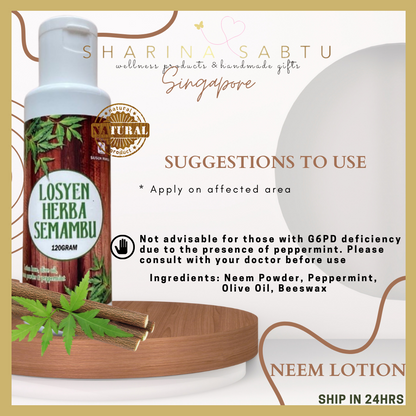 NEEM LOTION (Herba Semambu)