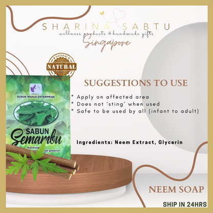 NEEM SOAP (Herba Semambu)