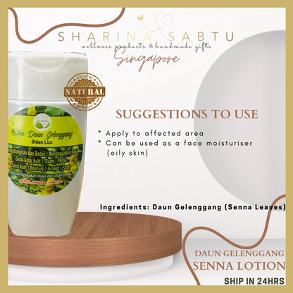 SENNA LOTION (Daun Gelenggang)