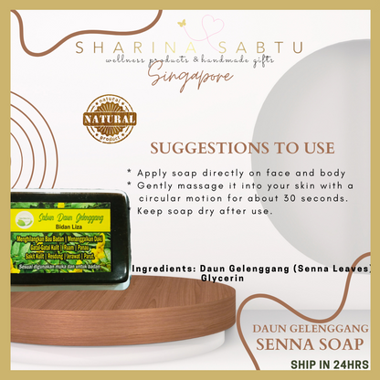 SENNA SOAP (Daun Gelenggang)