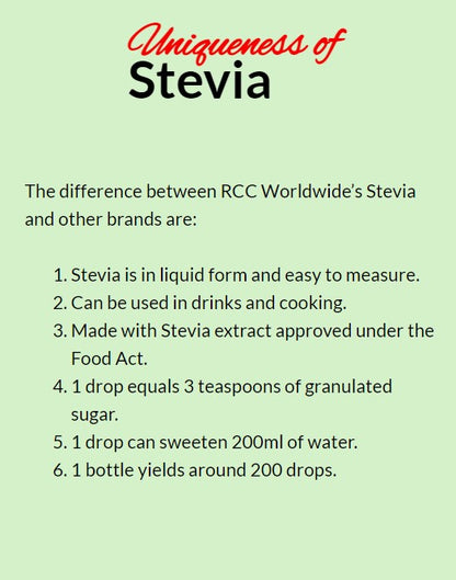 STEVIA RCC